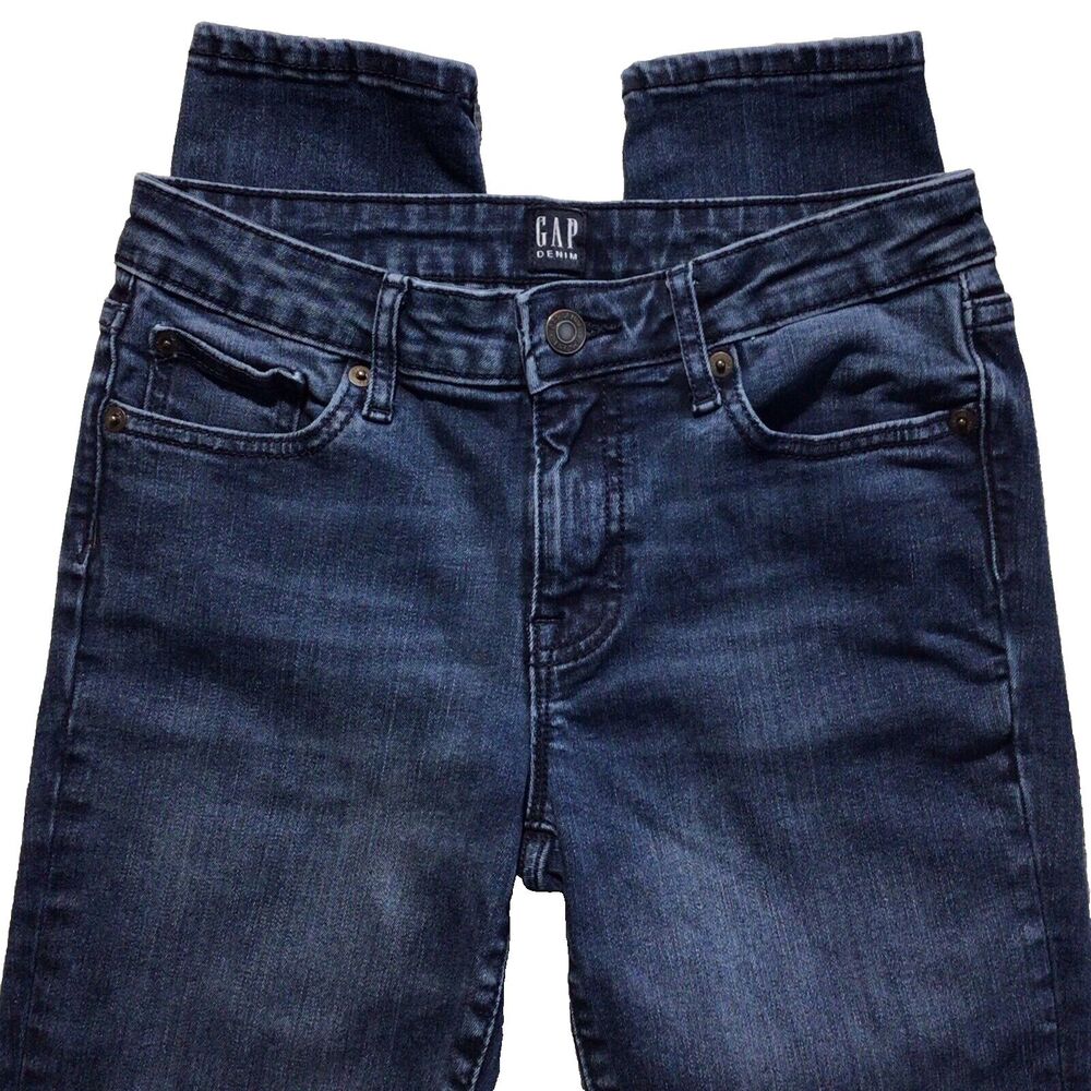 GAP 1969 Jeggings size 0 or 25 Reg EUC leggings skinny jeans dark wash